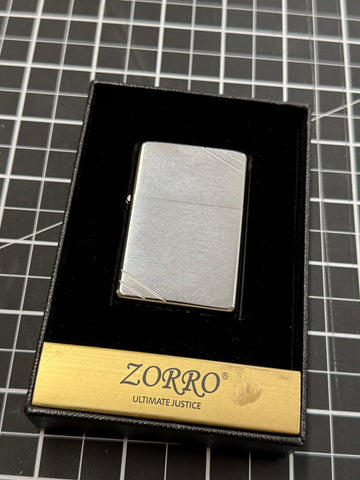 Zorro Diagonal Line - Brushed Chrome