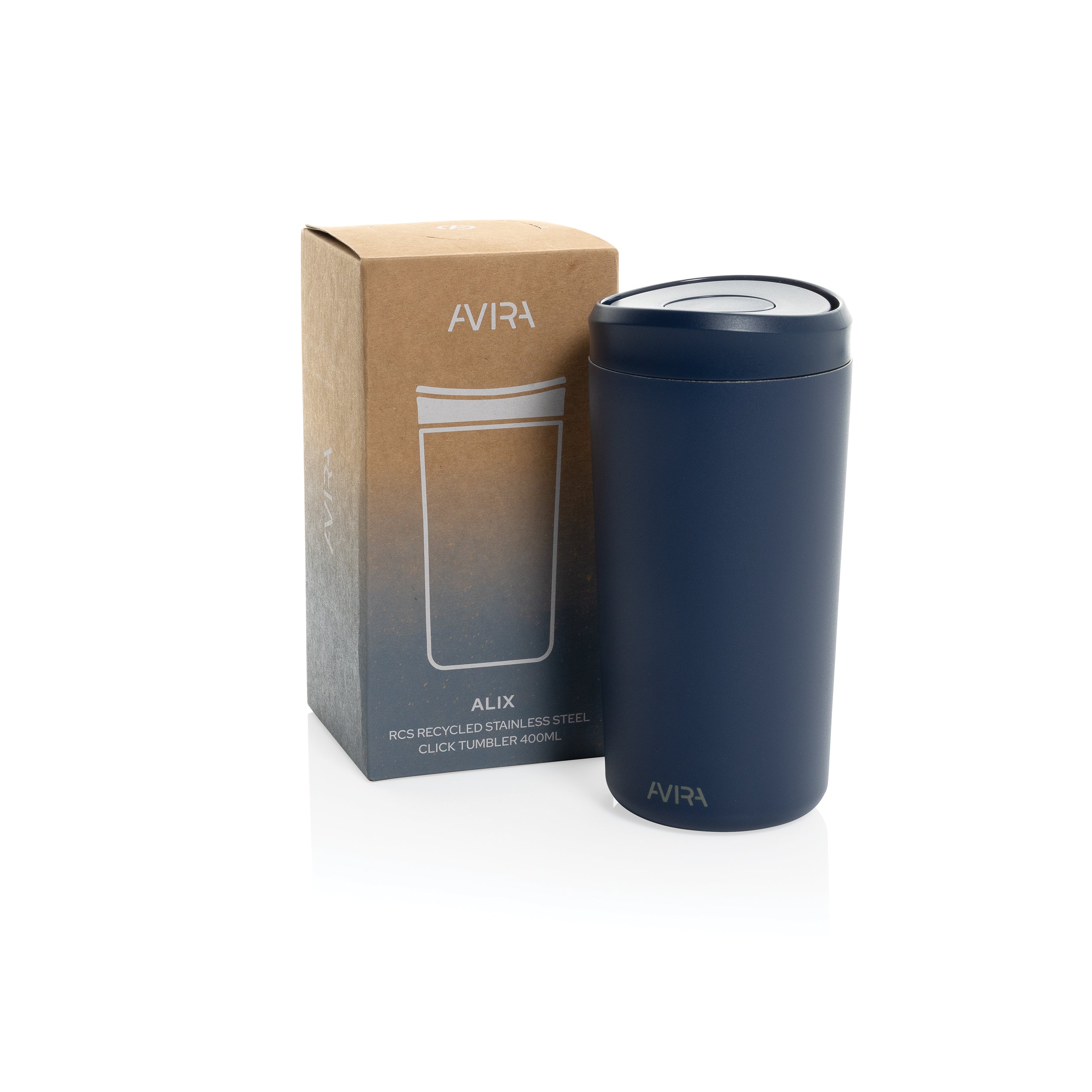 Avira Alix RCS re-steel click tumbler 400ML